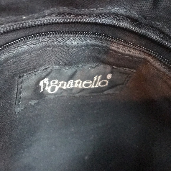 TIGNANELLO LEATHER SHOULDER BAG - Picture 9 of 11